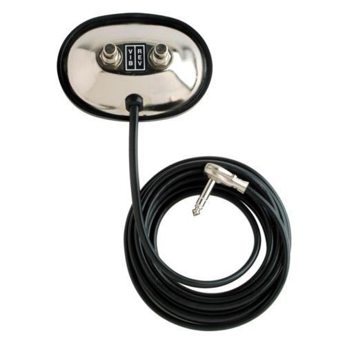 2-Düğme Vintage-Style Vibrato / Reverb On/Off 1/4 Jack Footswitch