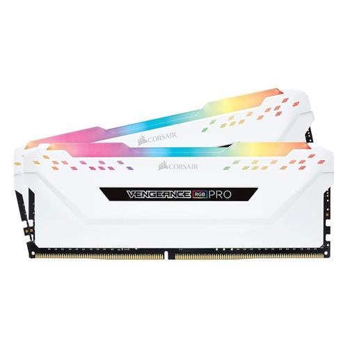 Vengeance RGB Pro CMW16GX4M2A2666C16W 16GB (2x8GB) DDR4 2666MHz CL16 Masaüstü Bellek