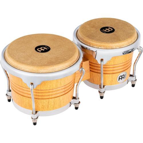 6.75 - 8" Wood Bongo (Super Natural)