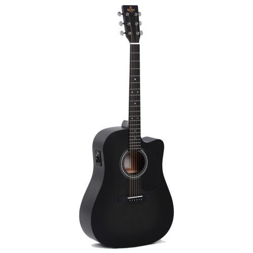 DMCE-BKB Elektro Akustik Gitar (Siyah)