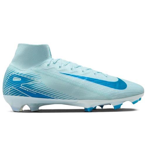 Zoom Superfly 10 Elite FG Çoraplı Erkek Profesyonel Krampon Mavi