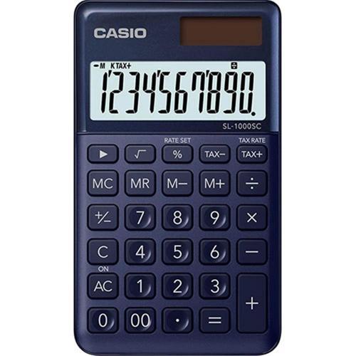 SL-1000SC-NY Cep Tipi 10 Hane Lacivert Hesap Makinesi