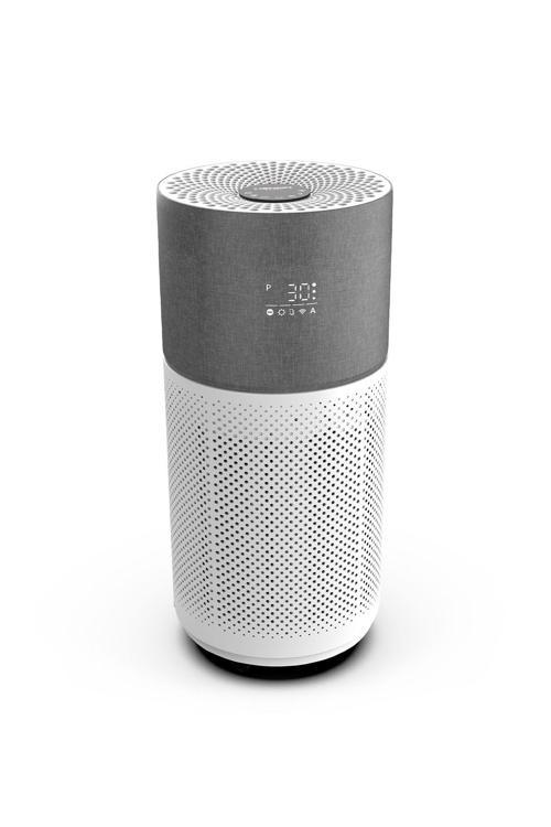Akıllı Hava Temizleyici 70 M2 Wi-fi Mobil App Air Purifier Cadr 550m³ Karbon Hepa Filtre X7420 Gri