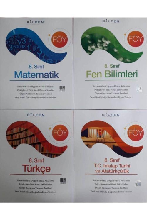 Bilfen Yayıncılık Bilfen 8.Sınıf Lgs Föy 4'Lü Konu Anlatımlı Set