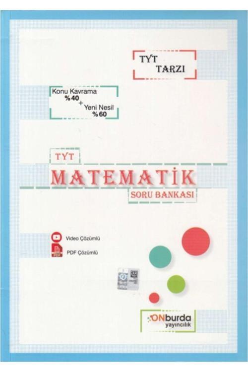 Onburda Yayınları Onburda Tyt Matematik Soru Bankası