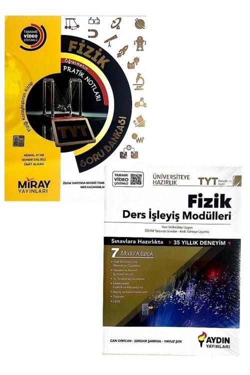 Aydın Yayınları 2023 Aydın Tyt Fizik Ders Işleyiş Modülü Miray Soru Bankası 2 Kitap