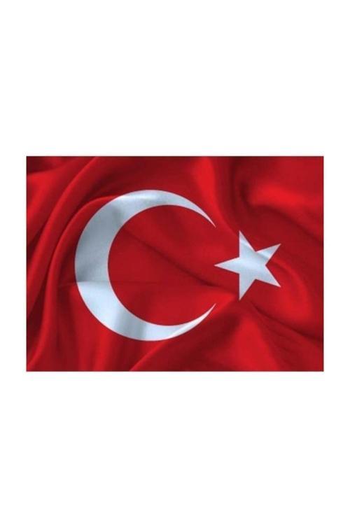Alpaka Türk Bayrağı 50*75