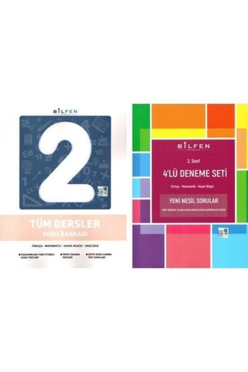 Bilfen Yayıncılık 2. Sınıf Tüm Dersler Soru Bankası + 4'Lü Deneme Seti