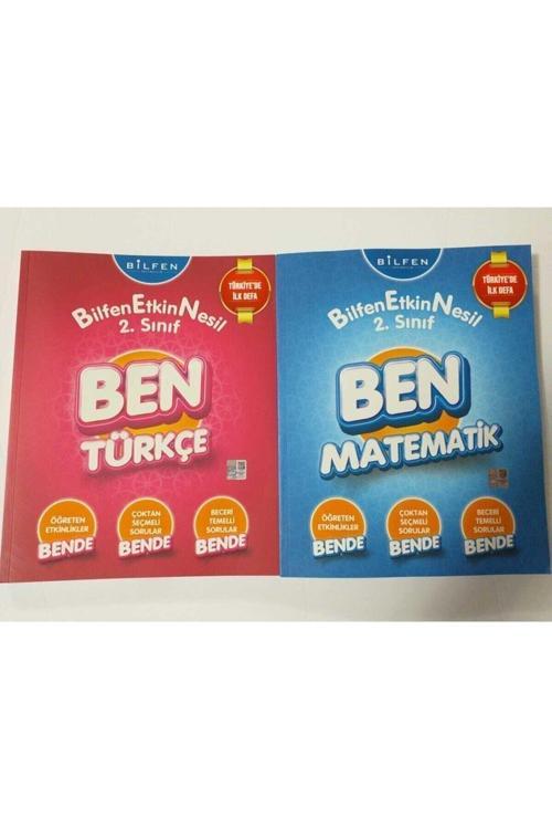 Bilfen Yayıncılık Bilfen Yayınları 2.Sınıf Ben Matematik, Türkçe 2'Li Set