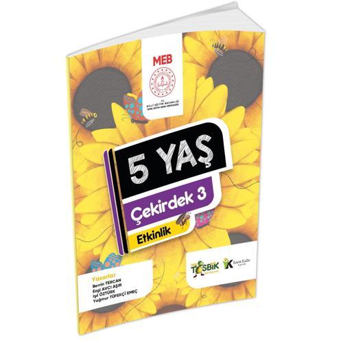 5 Yaş Okul Öncesi MEB Etkinlik Kitabı Çekirdek 3 Eğlenceli ve Öğretici Aktiviteler (A4 Renkli)