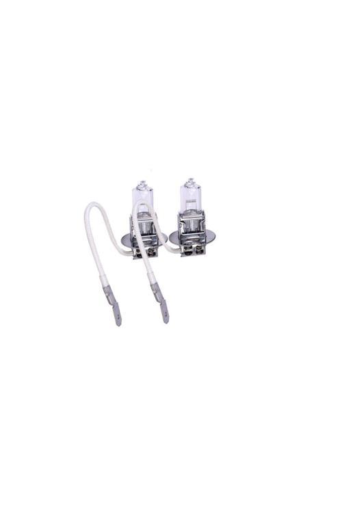 2 Adet 12V H3 55W Standart Halogen Ampul