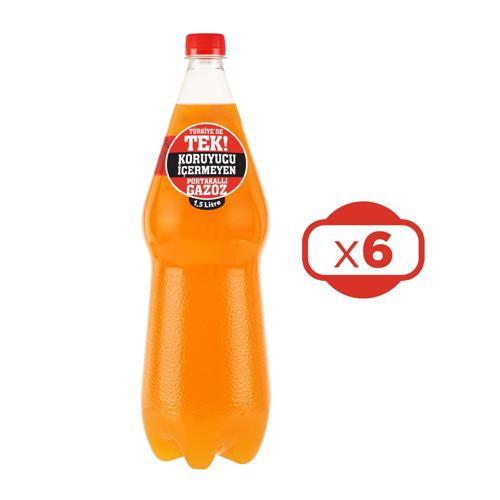 Efsane Portakal Aromalı Gazoz 1,5 Lt x 6 Adet