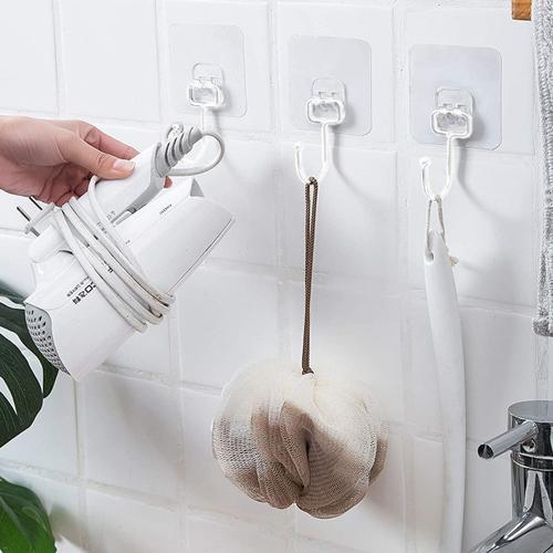 Banyo Için Güçlü Yapışkan Kancalar,yapışkanlı Askılar ,mutfak,ev Ofis Için Duvar Askıları 1 Adet