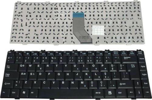 Casper Nirvana SW8, TW8, TW8A, TW8X Uyumlu Notebook Klavye Siyah TR
