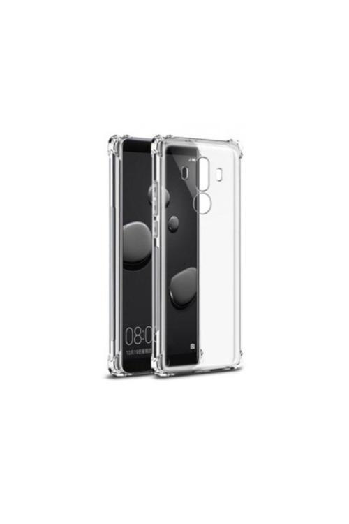 Huawei Mate 10 Pro Antishock Koruyucu Şeffaf Sert Silikon Kapak