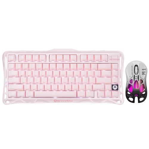 Mercury K1+M1 Pro Kablosuz RGB Işıklı Mekanik Q Gaming Klavye ve Optik Mouse Seti, Special