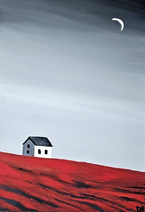 El yapımı tablo 35x50 cm 