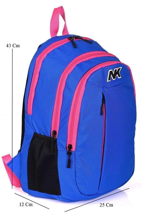 Nk 9002-01 Su Geçirmez Ortopedik Sırt Destekli Okul Sırt Çantası
