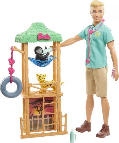 Mattell Oyuncak Barbie Ken ve Meslekleri Oyun Setleri GJM32 (Karışık Model 1 Adet)
