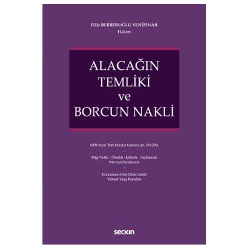 Alacağın Temliki ve Borcun Nakli Filiz Berberoğlu Yenipınar 2021/09