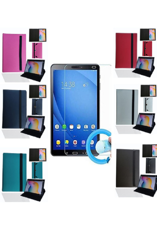 Vorcom S8 Pro 8" Tablet Uyumlu Standlı Tablet Kılıfı + Nano Ekran Koruyucu