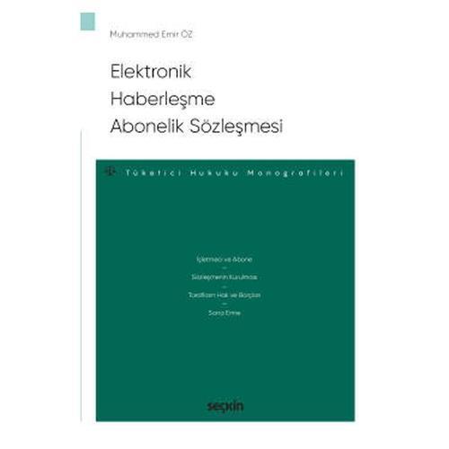 Elektronik Haberleşme Abonelik Sözleşmesi Muhammed Emir Öz 2021/10