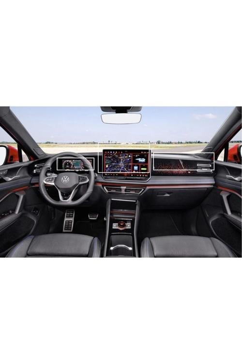 Volkswagen Passat Variant Multimedya Gösterge Ve Klima Konsol Uyumlu Nano Ekran Koruyucu Set 2024