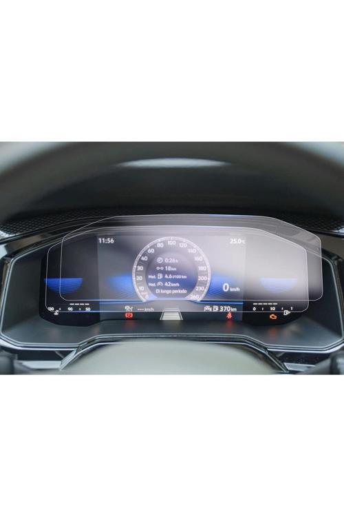 Volkswagen T-Cross 8 İnç Dijital Gösterge Uyumlu Tektuş 9H Nano Ekran Koruyucu