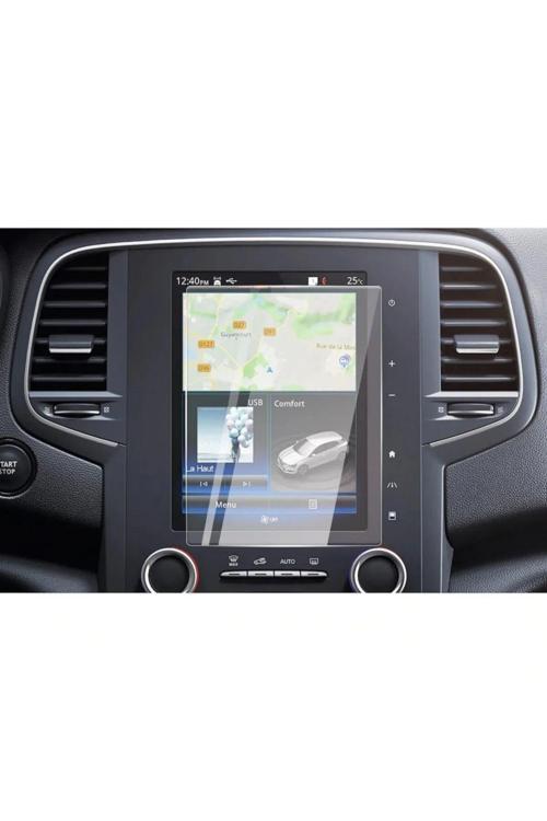 Renault Megane 8.7'' Multimedya Temperli Cam Ekran Koruyucu