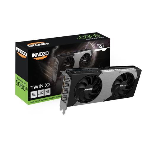 RTX 5060 TI Twin X2 N506T2-08D7-193075N 128 Bit GDDR7 8 GB Ekran Kartı