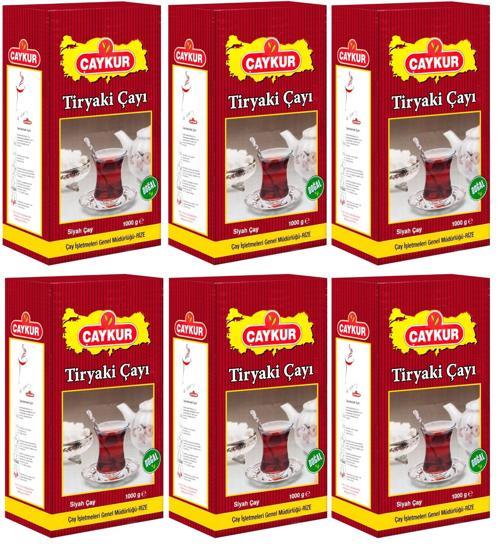 Tiryaki Çayı Siyah Çay 6x1 Kg