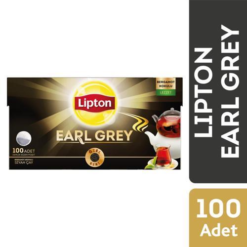 Earl Grey Bergamot Aromalı Demlik Poşet Çay 100'lü 10 Paket