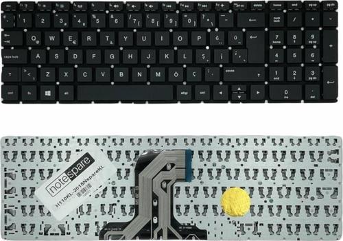 Hp 15-ba009nt, 15-ba010nt, 15-ba011nt, 15-ba012nt, 15-ba013nt Uyumlu Notebook Klavye Siyah TR