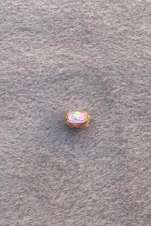 Altın Pembe Yıldız Küçük Boy Telkari Hülyam Boncuk