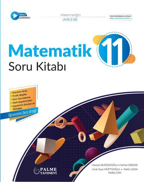 Joker 11. Sınıf Matematik Soru Kitabı Yeni 2023 Hüseyin Buğdayoğlu Serhan Serdar