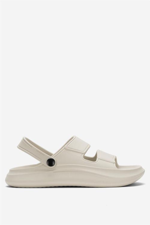 Unisex Ortopedik Deniz Havuz Terliği Sandalet KREM