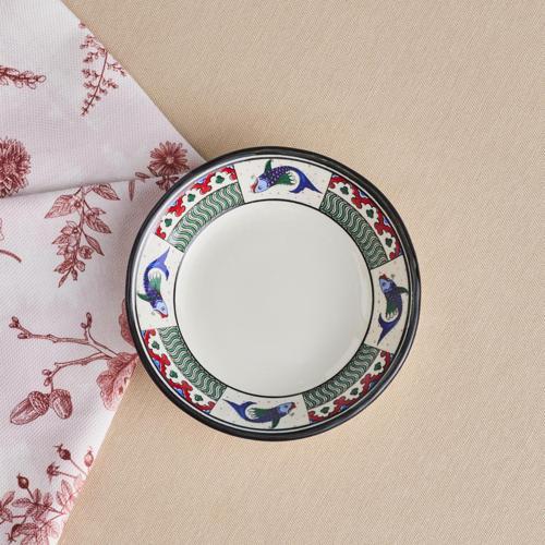 x Ömür Akkor İznik Balık Çerezlik 14 cm