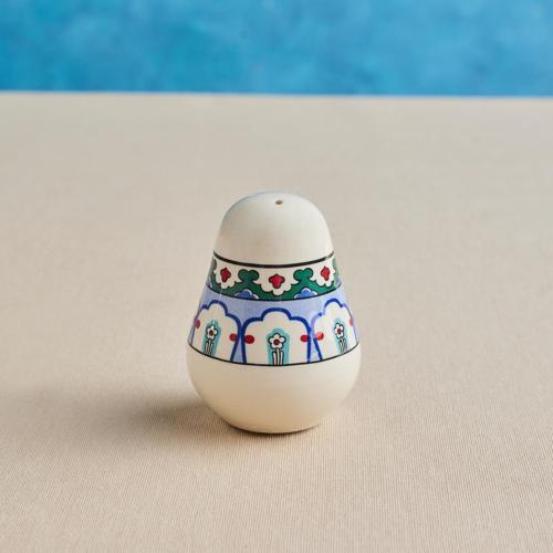 x Ömür Akkor İznik Çini Tuzluk 6 cm