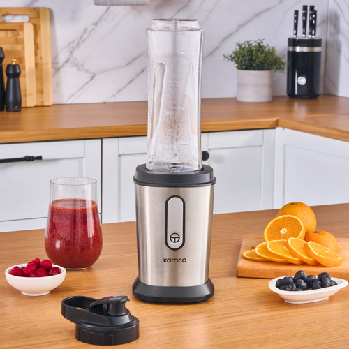 Smooth and Crush Personal Kişisel Smoothie Blender Inox