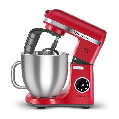 Mastermaid Chef Ultra D2000W Dijital Ekranlı Hamur Yoğurma Makinesi Imperial Red 7L
