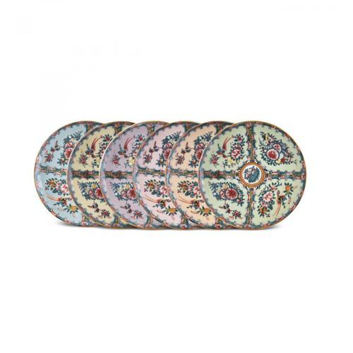 Harmonia 6 Parça Porselen Pasta Tabağı