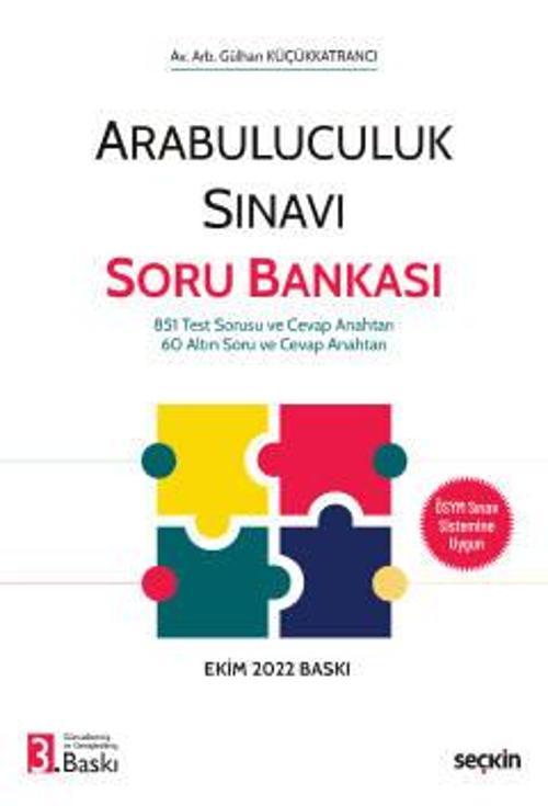 Arabuluculuk Soru Bankası Gülhan Küçükkatrancı Ekim 2022 / 3. Baskı