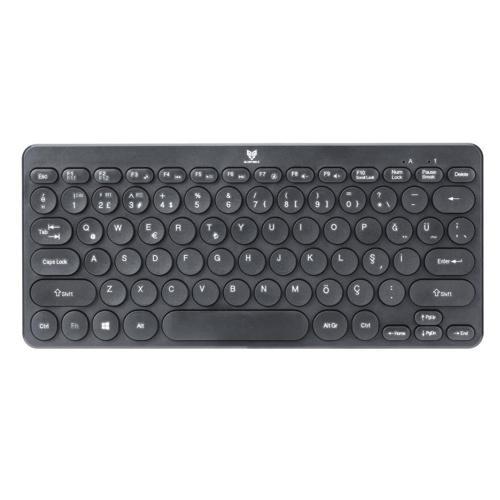 Bt-k95 Bluetooth v5.0 ios Android Uyumlu Kablosuz Klavye Siy