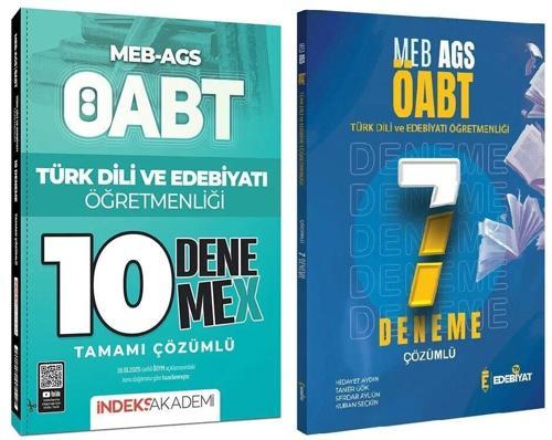 Edebiyat TV + İndeks ÖABT MEB-AGS Türk Dili Edebiyatı Öğretmenliği 7+10 Deneme 2 li Set - Hidayet Aydın Edebiyat TV + İn
