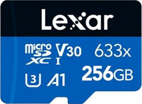 LSDMI256BB633A 256 GB 633X 100/45Mb/s SDXC C10 A1 V30 U3 microSD Kart