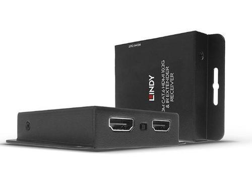 Lindy LIN-38208 70 Mt CAT6 to HDMI 4K PoC Ekran Çıkışlı HDMI Sinyal Uzatma Cihazı