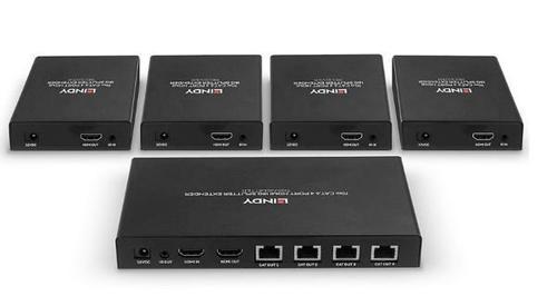 Lindy LIN-38262 70 Mt 4 Port HDMI 4K 60Hz HDMI Mesafa Uzatıcısı