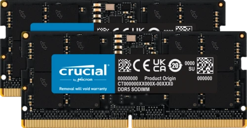 CT2K32G56C46S5 64 GB (2x32) DDR5 5600Mhz CL46 Notebook Bellek