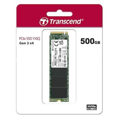 TS500GMTE110Q 500 GB 1900-900Mb/s GEN3x4 NVME 22x80 SSD Harddisk