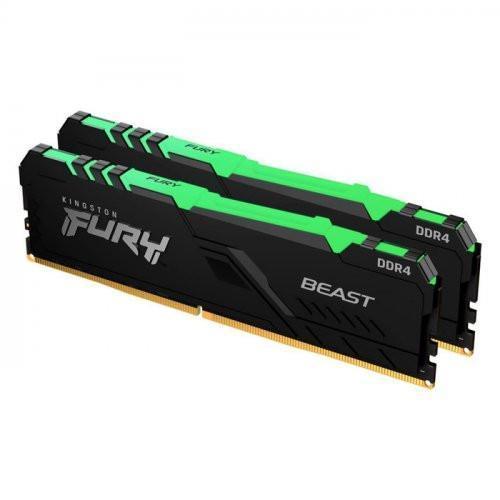 KF432C16BB2AK2/64TR 64 GB (2x32) DDR4 3200Mhz CL16 Beast RGB Bilgisayar Bellek